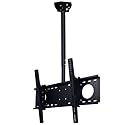 VideoSecu LCD Plasma Flat Panel TV Ceiling Mount Bracket for Most 37-75" Plasma TV Flat Panel Display LED Television with VESA 200x200 400x400 600x400