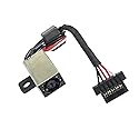Zahara AC DC in Power Jack Replacement for Dell Latitude 13-7000 13-7350 7347 7348 7350 7351 P58G001 2-in-1 DC30100ST00 P/N:A14891-GT074