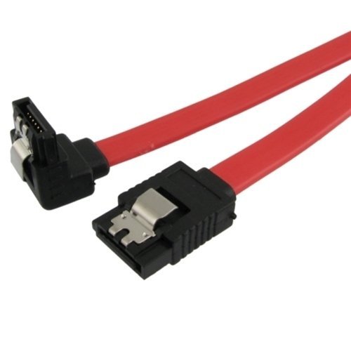 SATA Data Cable w/ One Right-Angle Connector - 18 inches
