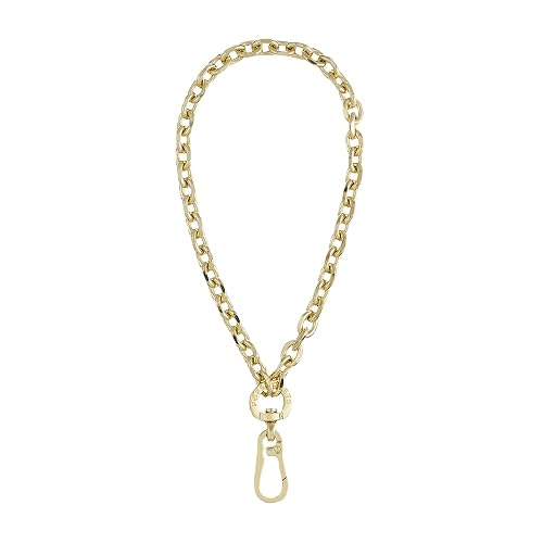 PopSockets Wristlet Phone Strap, Wrist Strap for Phone, Device Holder - Gold Links