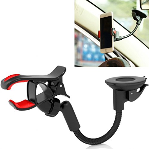 Motorola Moto Z Force Droid, Z Droid Compatible Easy One Hand Operation Car Mount Dash Windshield Holder