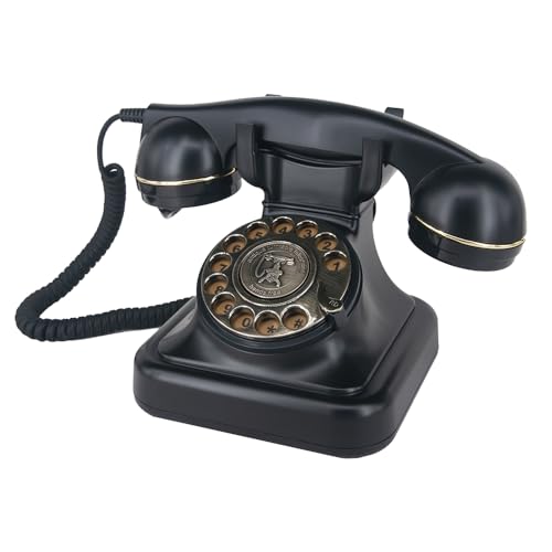 GHYTMTHOT Original Rotary Phone, Land Line Telephones for Home, Used for Home and Office Desk. (First Launched on Amazon)