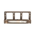 VOLT 12V G2 Rotatable/Pivoting Brass Hardscape Light (Bronze) with 25-Foot Lead Wire for Low Voltage Outdoor Step, Deck, Masonry & Wall Lighting