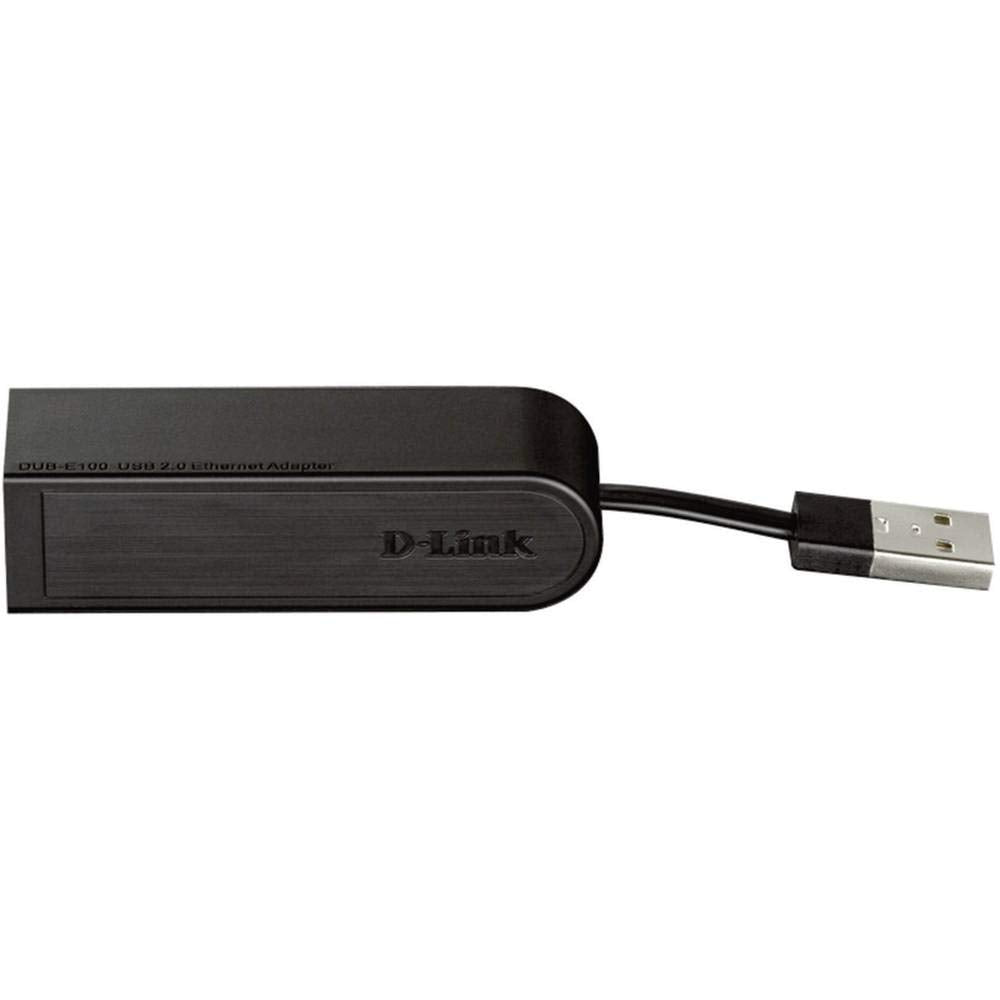 D-Link USB Ethernet Adapter, High Speed Network PC Desktop USB 2.0 Fast (DUB-E100)