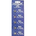 LOOPACELL 362-361 1.55v 362/361 Battery (SR721SW) Pack of 5 Batteries