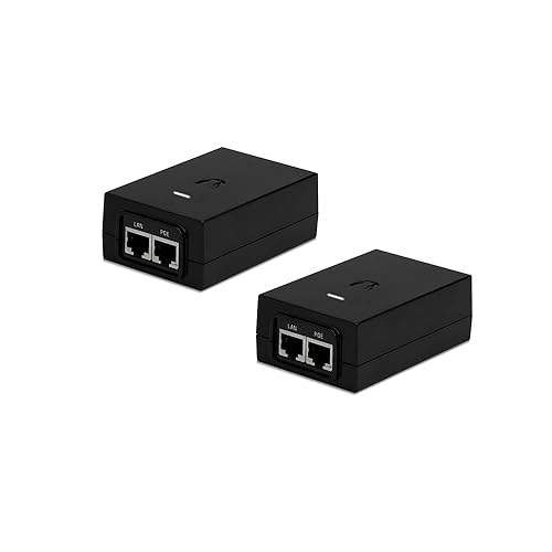 PoE Adapter 48V POE-48-24W-G with Gigabit LAN Port (2-Pack)
