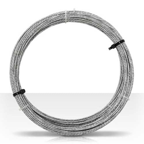 Guy Wire 100' FT 20 GA 6 Strand Galvanized Steel Antenna Master Mast Antenna Support Cable 20 Gauge Guy Wire Cable Support Off-Air Aerial Mast Pipe