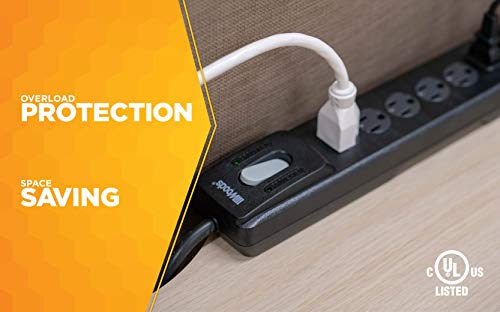 Surge Protector with Safety Overload Feature