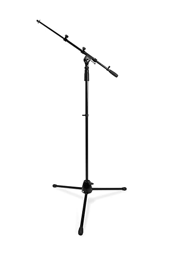 Hosa MSB-521BK Microphone Stand, Tripod base, Black