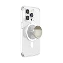 PopSockets Phone Grip for MagSafe, Magnetic Holder, Phone Stand, Enamel - Coconute Cream