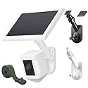 Wall Mount for Cameras and Solar Panels, 2-in-1 Mount Compatible with Ring, Blink, Eufy, Arlo, Wyze, etc Solar Panel and Cam, with Ring Stick Up