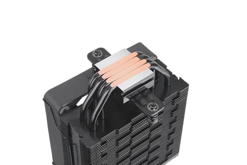 Thermaltake ASTRIA 200 ARGB CPU Cooler, Compatible with Latest Intel LGA 1851/1700 and AMD AM5 CPU, Single Tower, 210W TDP Cooling Power