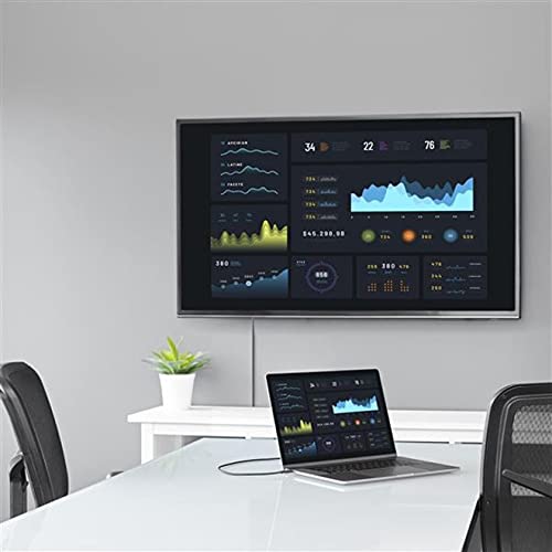 StarTech.com 6ft/1.8m USB C to DisplayPort 1.2 Cable 4K 60Hz - USB-C to DP Adapter HBR2 - USB Type-C DP Alt Mode to DP Monitor Video Cable