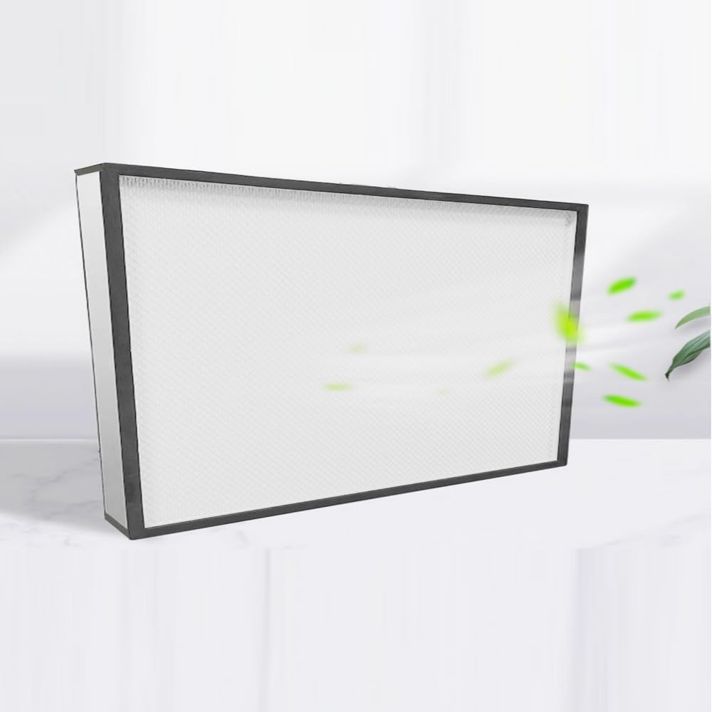 EQCOTWEA Replacement HEPA Filter for Air Flow Clean Bench 46 x 22 x 2.7 inch FFU Aluminum Fan Filter Unit for Laminar Flow Hood Class 100 Cleanliness