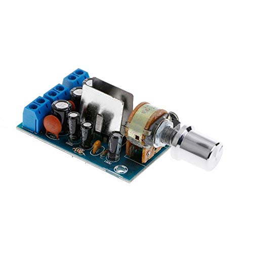 Taidacent 10 Pc TEA2025B IC Amplifier Circuit 2.0 Computer Stereo Speaker Power Amplifier Board Circuit HiFi Mini Amplifier