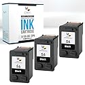 CMYi 56 Black Replacement Ink Cartridge for HP OfficeJet 5510, 5510v, 5510xi, 5515, 5600, 5605, 5605z, 5607, 5608, 5609, 5610, 5610, 5610v, 5610xi