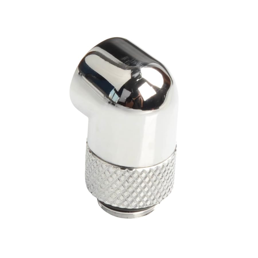 greenDracaena Dracaena.io 6 Pack G1/4" 90° Rotary 360° Swivel Fitting, Male to Female Extender Adapter for PC Water Cooling Loop, Computer Liquid