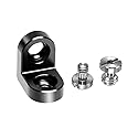 NovelGoal Right Angle Expansion Video Monitor Support Bracket with 1/4 "3/8" Screw Locating Pins for Tripod Head Adapter Mount for Camera Cage