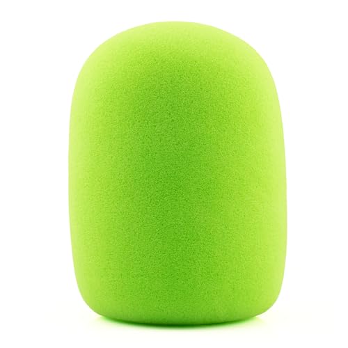 LEFXMOPHY Nt1 Pop Filter for Rode Podmic Procaster Podcaster NT1-A NT2-A NT-USB K2 NT1000 NT2000 Windscreen Replacement Foam Cover Pod Mic WS2 Green