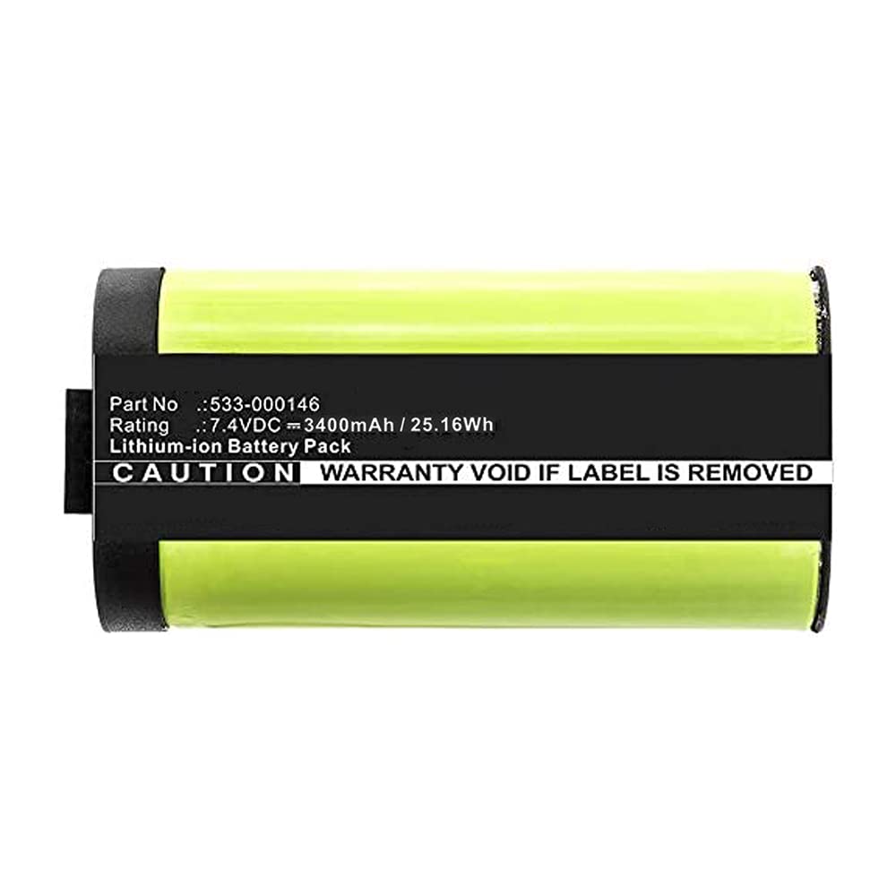 MPF Products Extended 3400mAh 533-000146 Battery Replacement Compatible with Logitech UE Megaboom 3, S-00171 Wireless Waterproof Bluetooth Speaker
