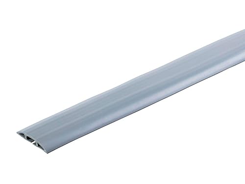 Monoprice Rubber Duct Cable Cover - Flexible Material, 10 Feet, Gray