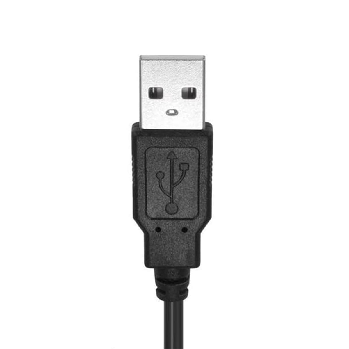 RUITEXUN USB to DC 2.0mm Cable 1m/3.3ft, USB Type A Male to DC 2.0mm x 0.6mm 5V DC Barrel Jack Power Adapter Connector Charging Cable
