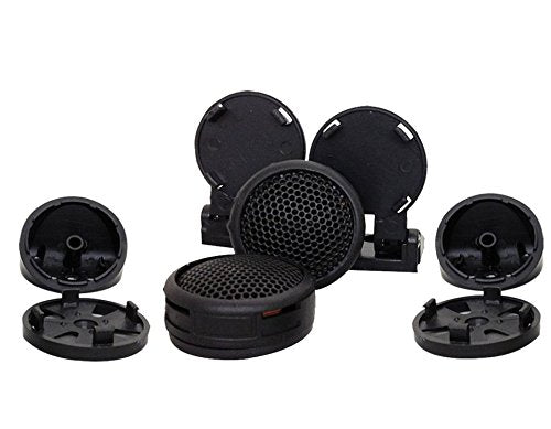 Absolute TW-600 600 Watts MAX High Efficiency Dome Tweeter with Built-In Crossover (Pair)