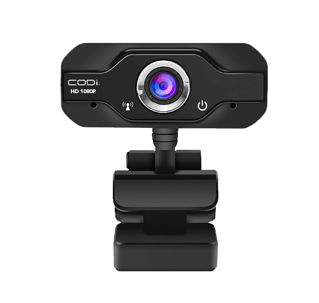 CODi Aquila HD 1080P Fixed-Focus Webcam