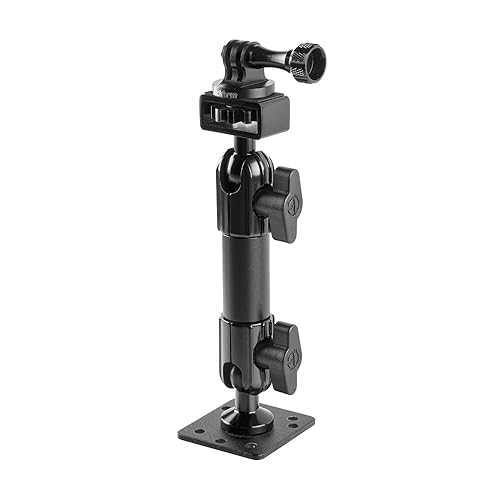 Tackform Action Camera Mount with 4.75" Arm and AMPS Mounting Base | 20mm System | Compatible with GoPro