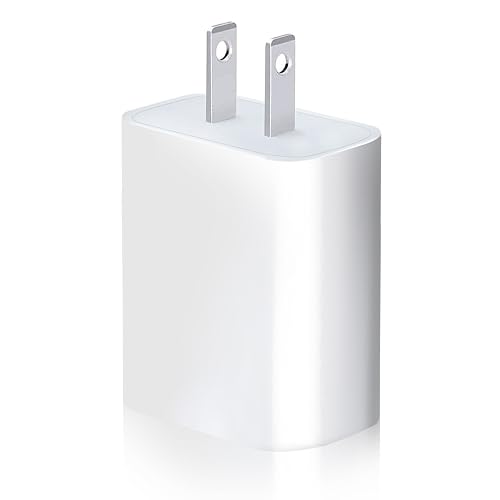 USB Wall Charger 5V 2A 10W Charger Power Adapter, Fast Charging USB Block, Charging Plug Block Cube, Wall Plug for iPhone 17 16 15, iPad