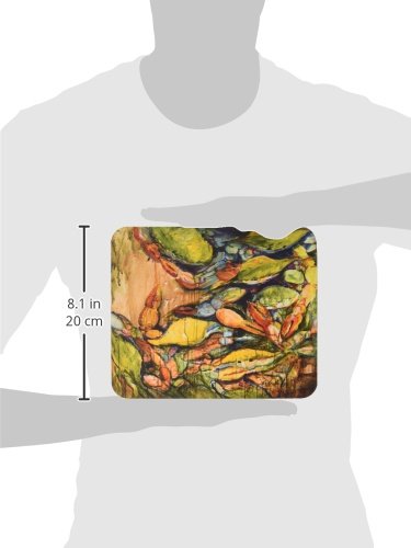 Caroline's Treasures JMK1102MP Jubilee Blue Crab Mouse Pad, Hot Pad or Trivet for Home Office Gaming Working Computers Laptop Mouse Mat,Washable Large