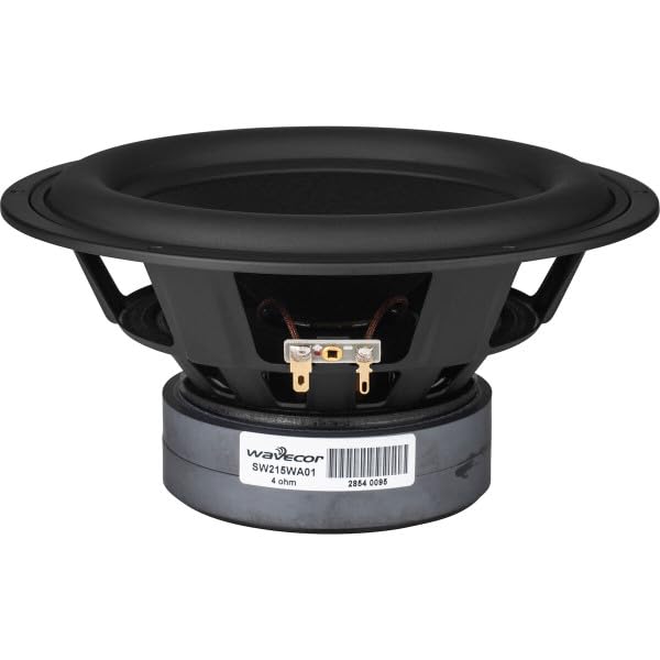Wavecor SW215WA01 8-1/2" Balanced Drive Paper Cone Subwoofer 4 Ohm