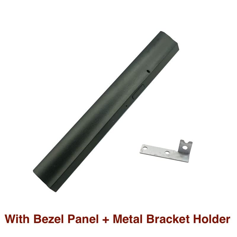 2nd HDD SSD Hard Drive Optical Bay Frame Caddy Tray for Dell Latitude E5540 with Bezel Front Cover Mounting Bracket