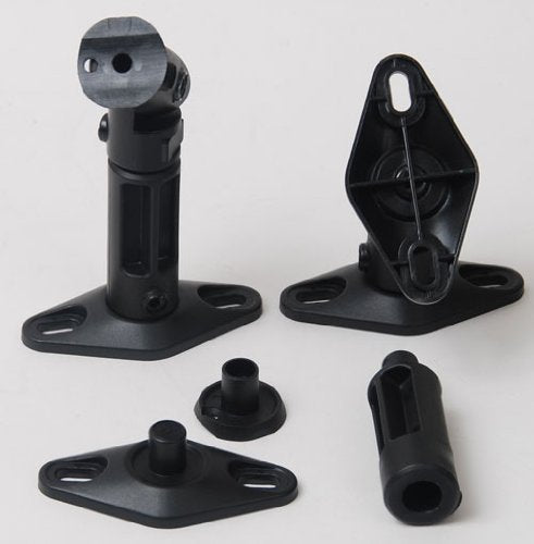 VideoSecu System Wall Or Ceiling Studio Speaker Mounts 3 Pairs (Black, 6-Pk) MS20B6 1UP