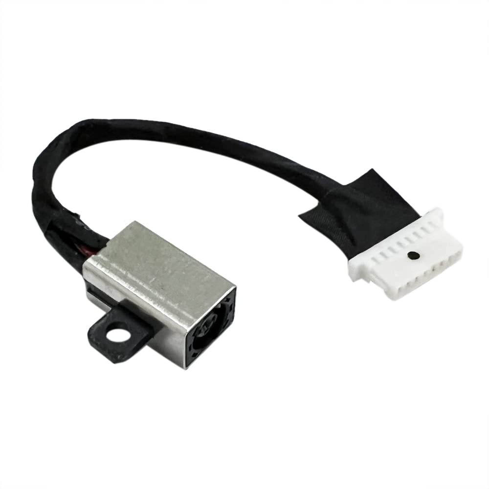 Zahara DC in Power Jack Cable Charging Port Replacement for Dell Inspiron 14 5402 5406 5409 5400 P126G002 2-in-1 450.0KD0D.0041 P130G002 P126G004