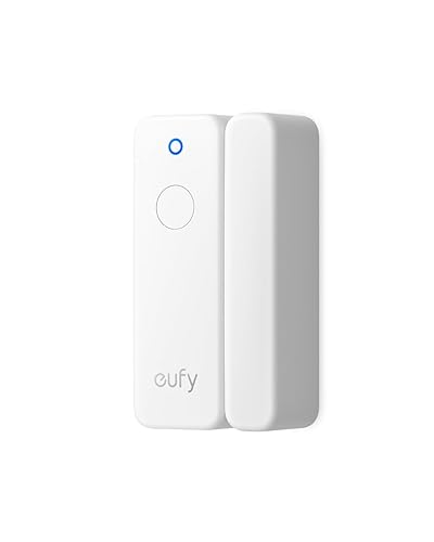 eufy Entry Sensor E20, Dual-Side Detection, Convenient Bypass Button, Extended Battery Life, Long Communication Range, Requires HomeBase 2, 3, Mini