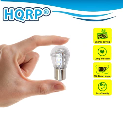 HQRP 2-Pack Headlight LED Bulb Compatible with Craftsman DGS6500 DGT6000 LT1000 LT2000 LT2500 LT4000 T110 T120 T130 T150 T2600 YT4000 YT4500 YTS3000
