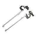 Zahara Laptop LCD Hinge Screen L+R Set Replacement for Acer Chromebook C731 C731T 33.GM9N7.001