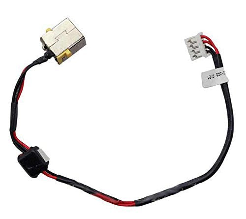 New AC DC Jack Power Plug in Charging Port Connector Socket with Wire Cable Harness Replacement for Acer Aspire E5-511 E5-521 E5-551 E5-571 V3-572