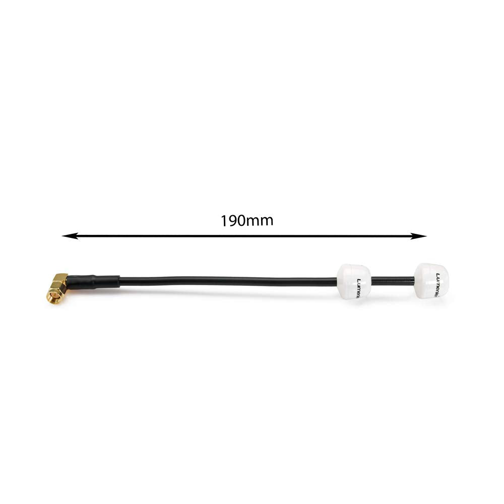 Lumenier Double AXII 2 Long Range Right-Angle 5.8GHz Antenna (LHCP) - 0.7