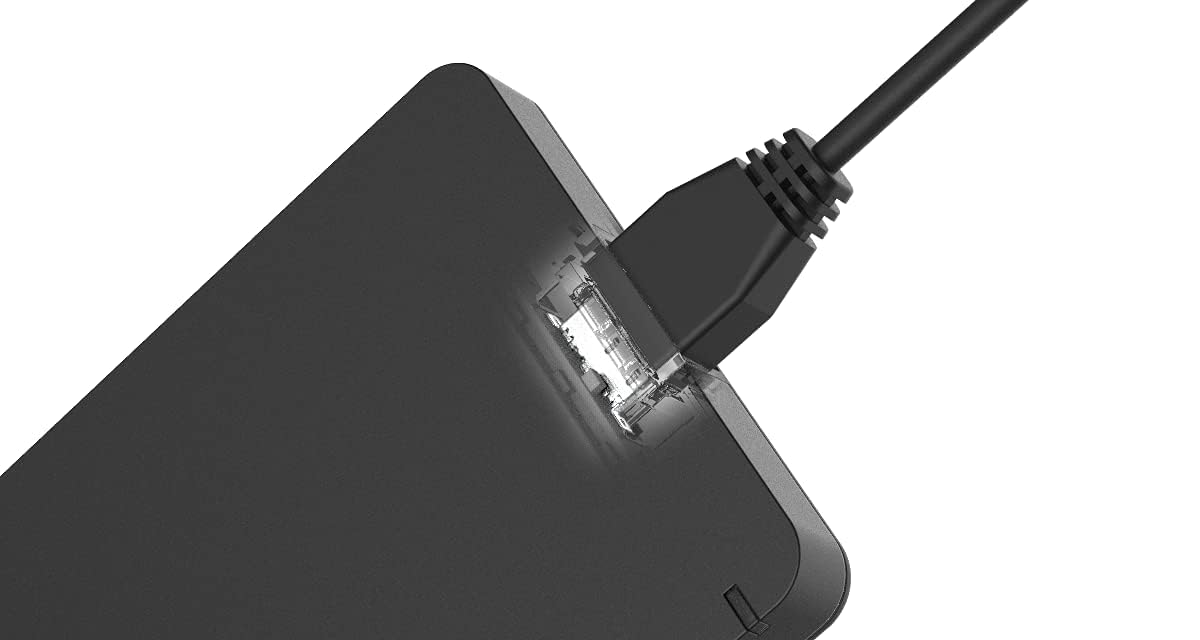BUFFALO 1TB MiniStation PGF Portable External Hard Drive HDD Shock Resistant, USB 3.0 (3.2 Gen 1x1) for PC, Mac