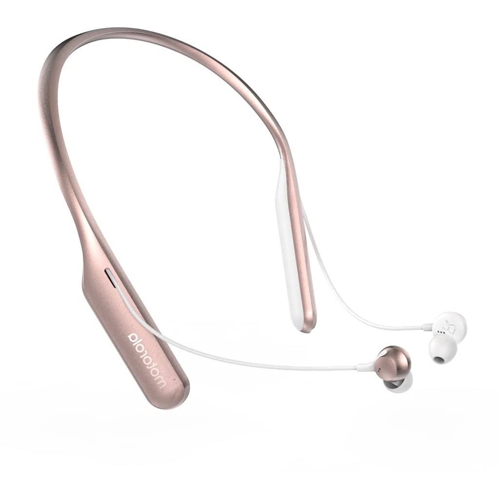 MOTOROLA Ververap 200 Wireless in-Ear Headphones, Compatible with Alexa - Rose Gold