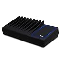 SIIG 10 Port 90W USB Charging station with Qi wireless and USB C Charging, Ambient Light Deck compatible with iPhone iPad Samsung Galaxy Google Nexus