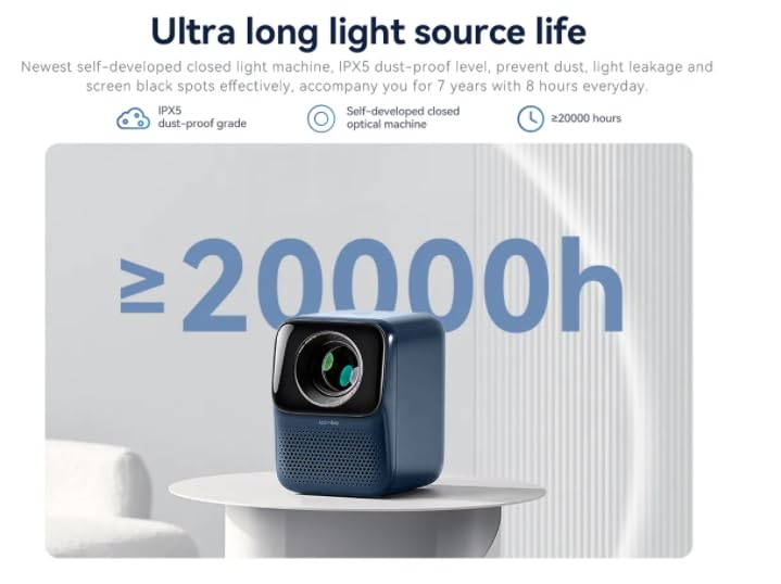 Wanbo Upgraded T2 Max Projector 450ANSI Android 9.0 Full Hd 4K Projector 1920*1080P 12000 Lumens Auto Focus HIFI Sound Home Outdoor Theart?white?