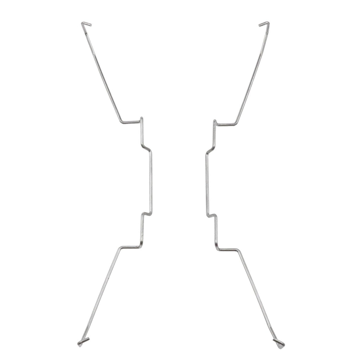 Zangc Fan Buckles CPU Heatsink Fan Buckles 12CM Cable Buckle Lower Hook Type Fixing Clips Computer Radiator Accessories -4PCS