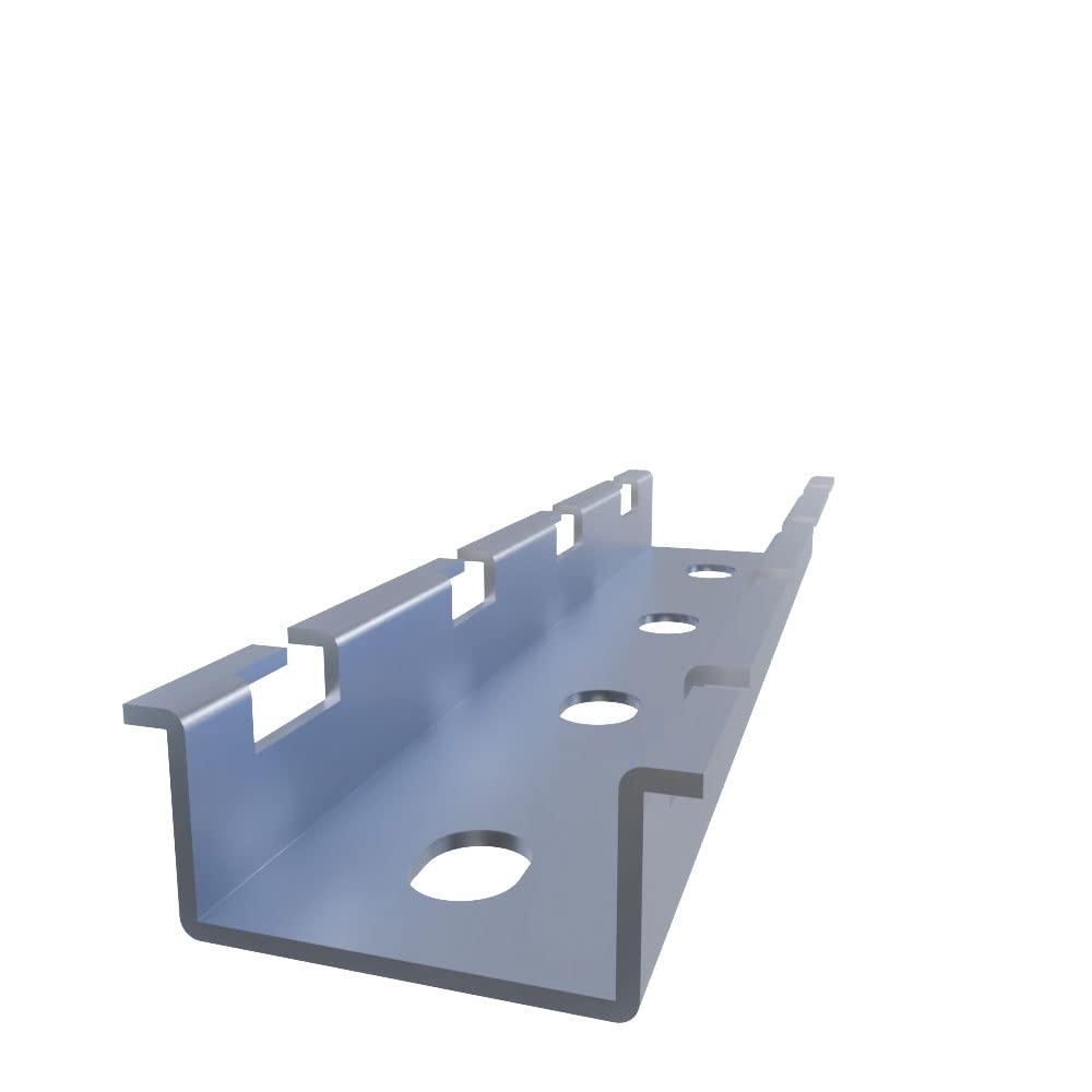 NavePoint Wire Mesh Cable Tray Ceiling Hanging Bar 8in Wide