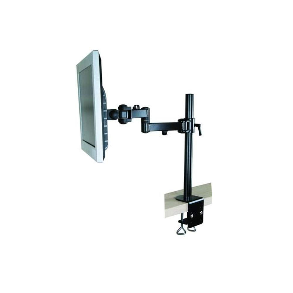 MonMount Swivel LCD Extension Arm with 3 Points Articulation Supports Up to 26-Inch, Black (LCD-1900B)
