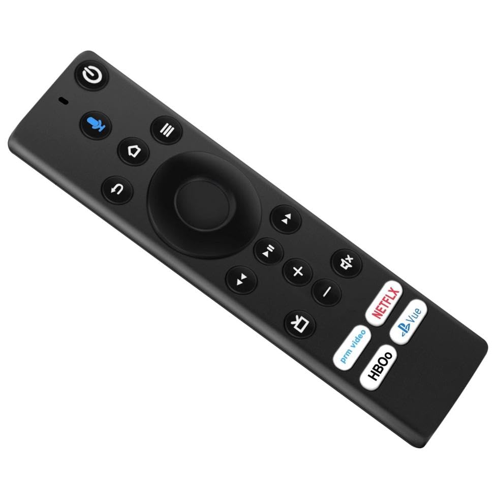 CT-RC1US-19 TV Bluetooth Voice Remote Control for Toshiba TV in Living Rooms or Rooms, No Programming or paring Needed, TV Remote Control Compatible