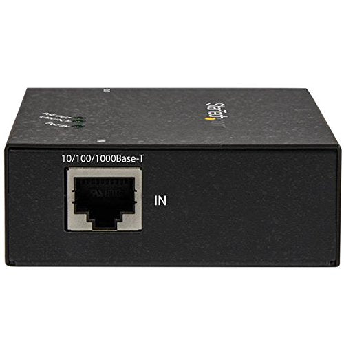 StarTech.com 1 Port Gigabit PoE+ Extender 802.3at & 802.3af - 100m (330ft) - Power over Ethernet Extender - PoE Repeater Network Extender , TAA