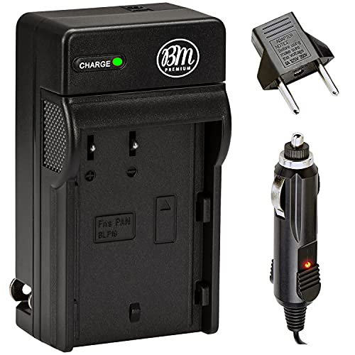 BM Premium DMW-BLF19, DMW-BLF19e, DMW-BLF19PP Battery Charger for Panasonic Lumix DC-G9, DC-GH5, DMC-GH3, DMC-GH3K, DMC-GH4, DMC-GH4K Digital Camera